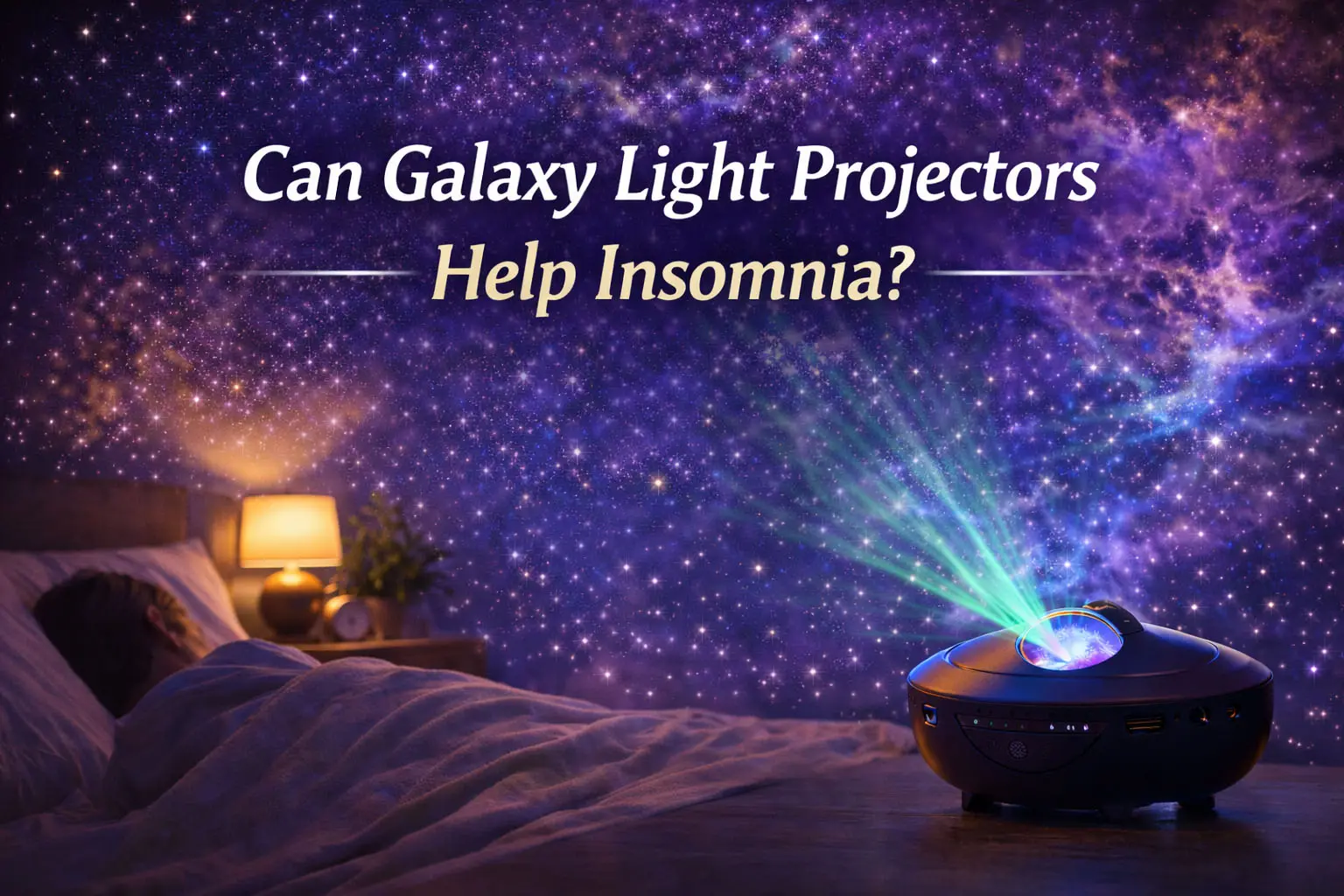 Can Galaxy Light Projectors Help With Insomnia? A 2026 Guide